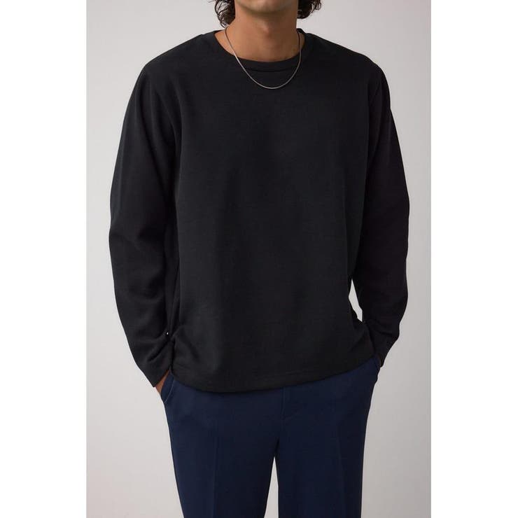 BLK | スエードタッチ長袖トップス | AZUL BY MOUSSY