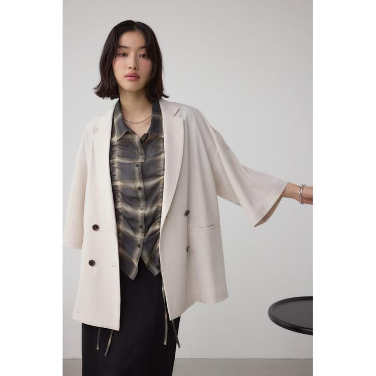 C/T冷感 半袖ルーズシャツジャケット | AZUL BY MOUSSY | 詳細画像3 