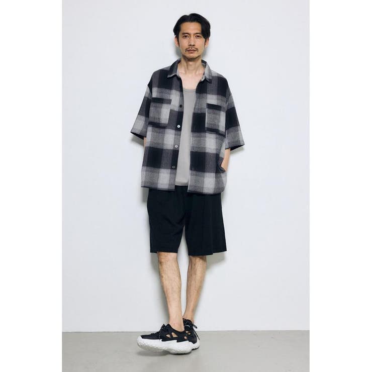 チェック半袖SH | AZUL BY MOUSSY | 詳細画像4 