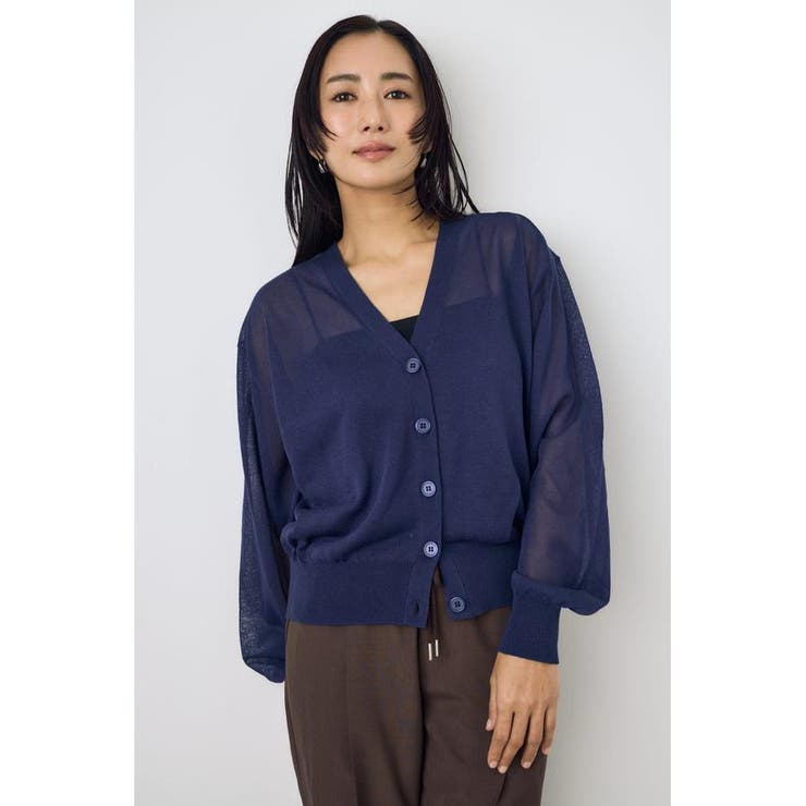 シアーニットカーディガン | AZUL BY MOUSSY | 詳細画像41 