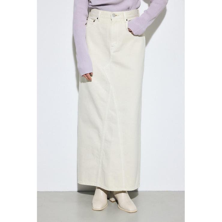 IVOY3 | AZUL DENIM カラーストレートデニムスカート | AZUL BY MOUSSY