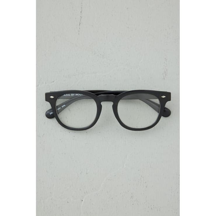 BLK | クリアボストンメガネ | AZUL BY MOUSSY