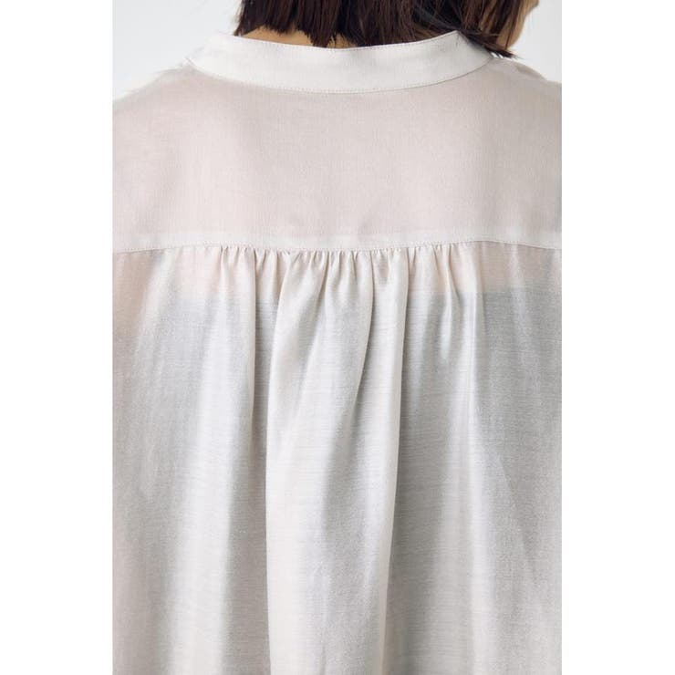 フレンチスリーブロングシャツワンピース | AZUL BY MOUSSY | 詳細画像24 