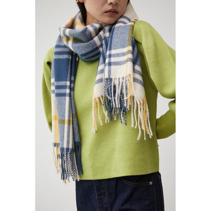 柄BLU5 | CASHMERE TOUCH STOLE | AZUL BY MOUSSY