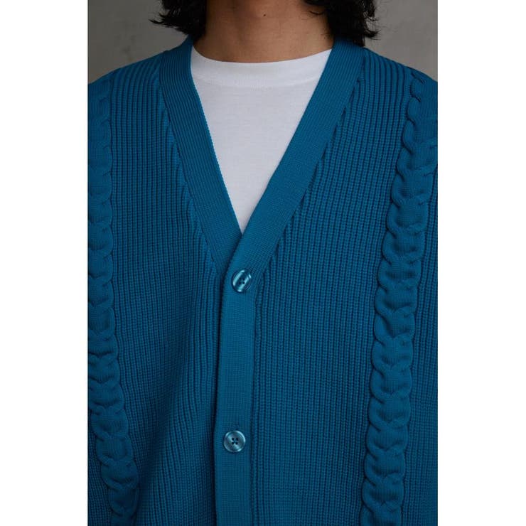 スポンディッシュケーブルカーディガン | AZUL BY MOUSSY | 詳細画像19 