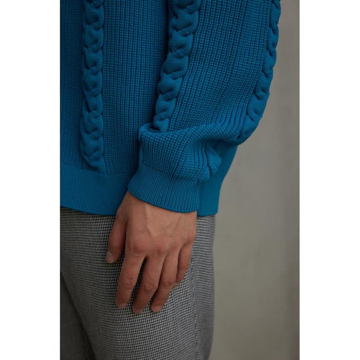 スポンディッシュケーブルカーディガン | AZUL BY MOUSSY | 詳細画像21 