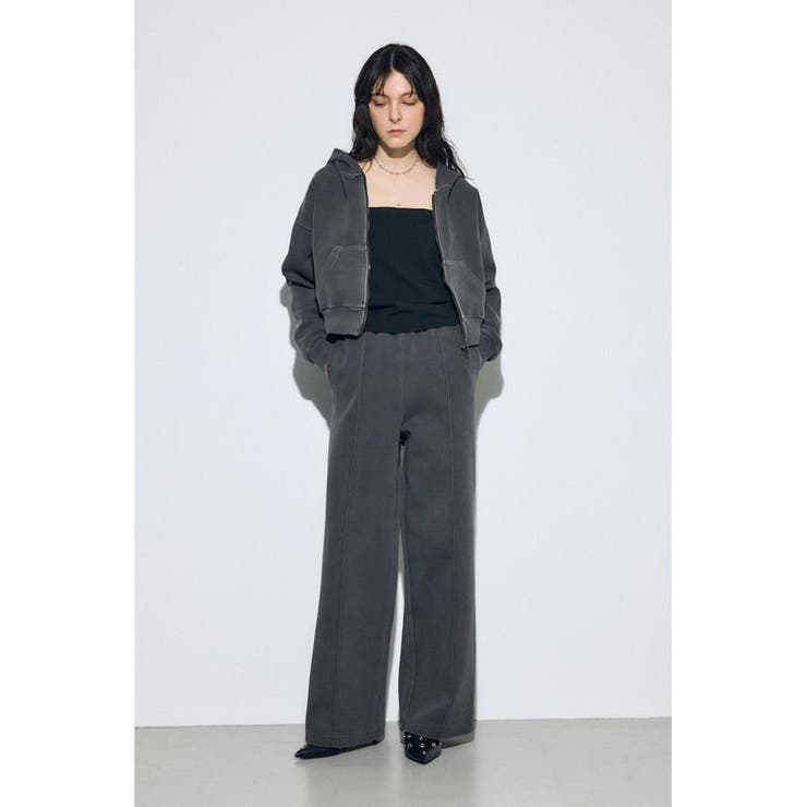 ピグメントピンタックワイドパンツ | AZUL BY MOUSSY | 詳細画像12 