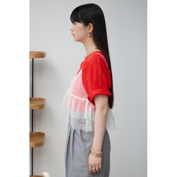 チュールフリルキャミ | AZUL BY MOUSSY | 詳細画像5 