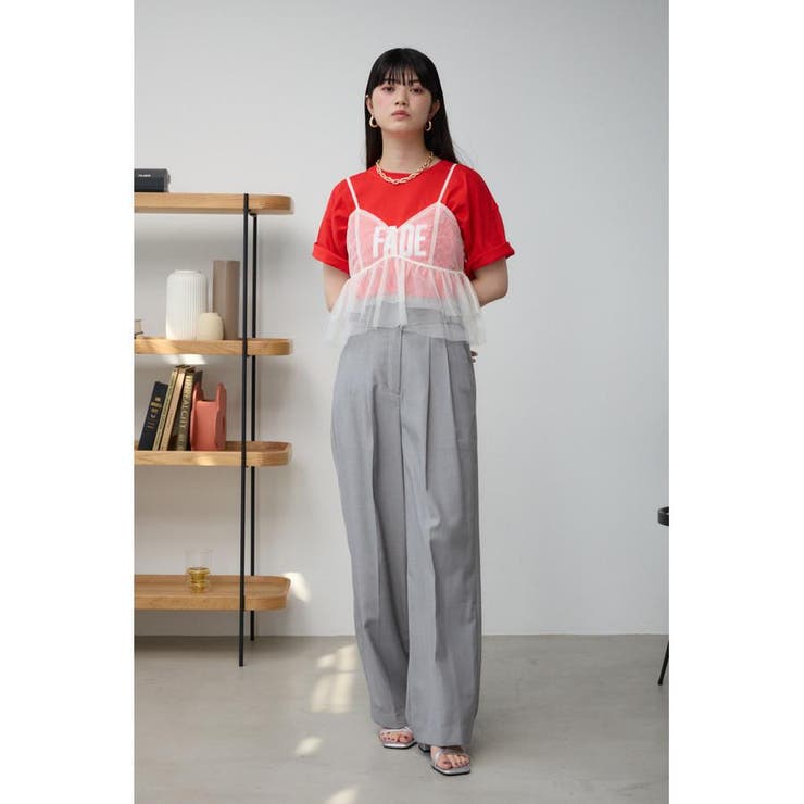 チュールフリルキャミ | AZUL BY MOUSSY | 詳細画像3 