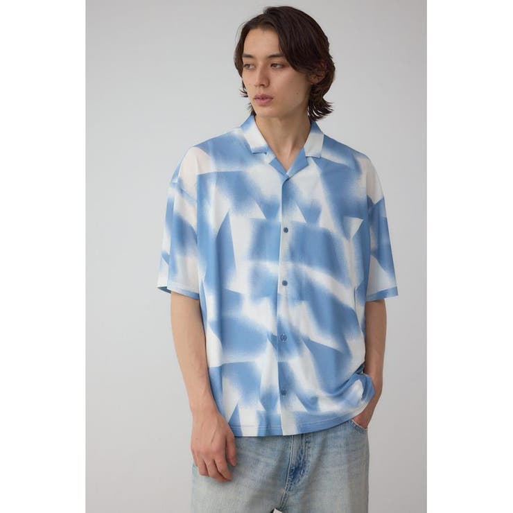 パワーネット総柄シャツ | AZUL BY MOUSSY | 詳細画像23 