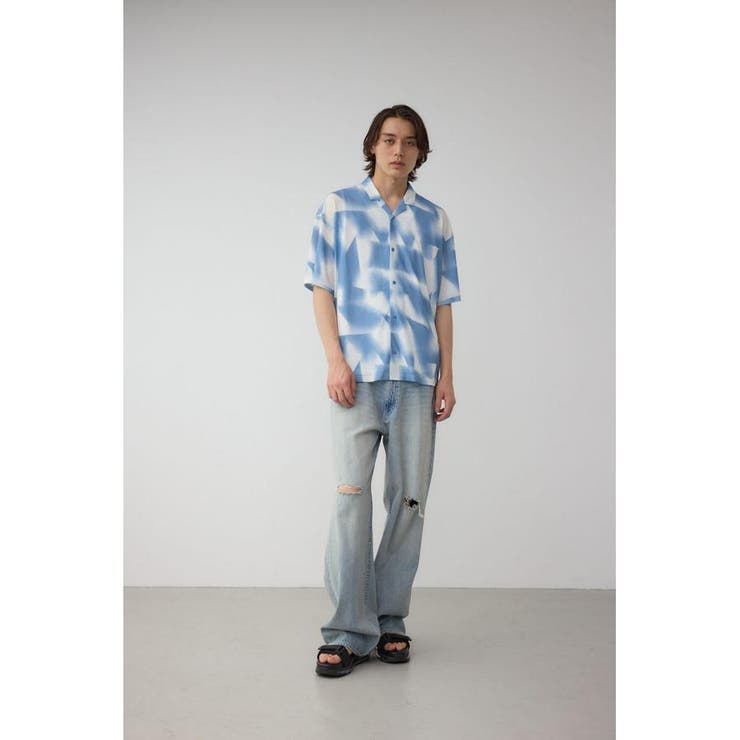 パワーネット総柄シャツ | AZUL BY MOUSSY | 詳細画像24 