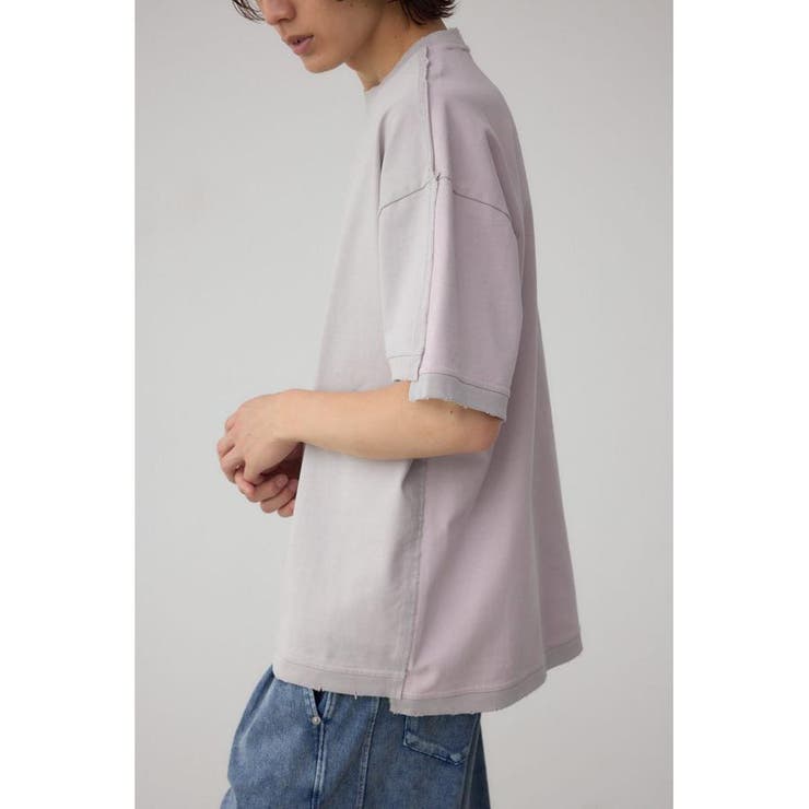 D/GRY3 | 前後配色切り替えトップス | AZUL BY MOUSSY