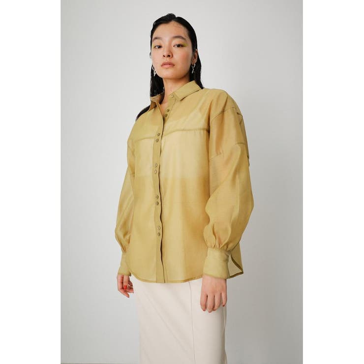 FORM SLEEVE SHEER SH | AZUL BY MOUSSY | 詳細画像22 