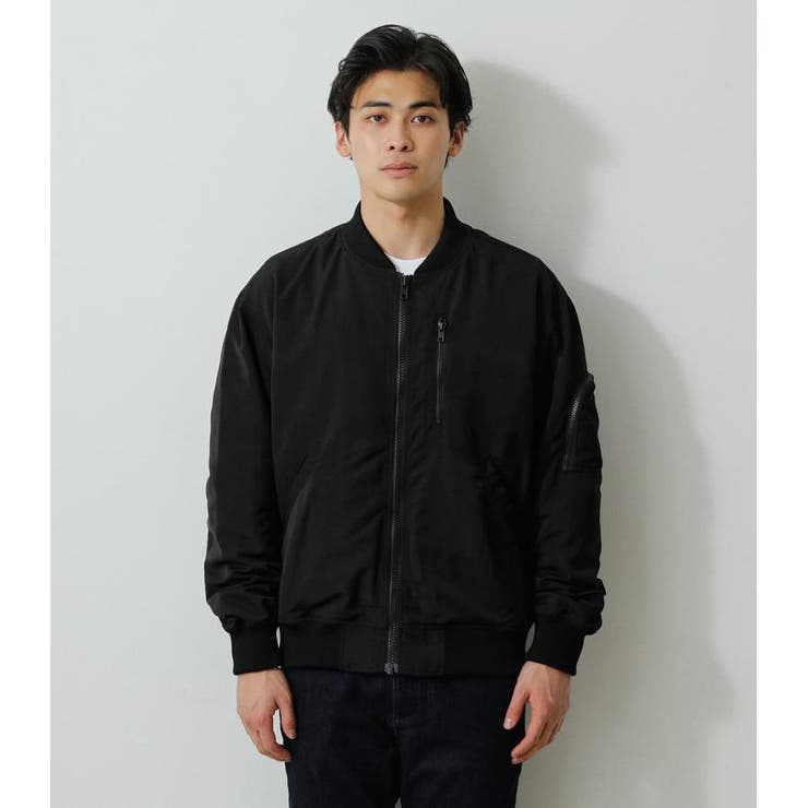 GROSGRAIN BALLOON MA-1 | AZUL BY MOUSSY | 詳細画像5 