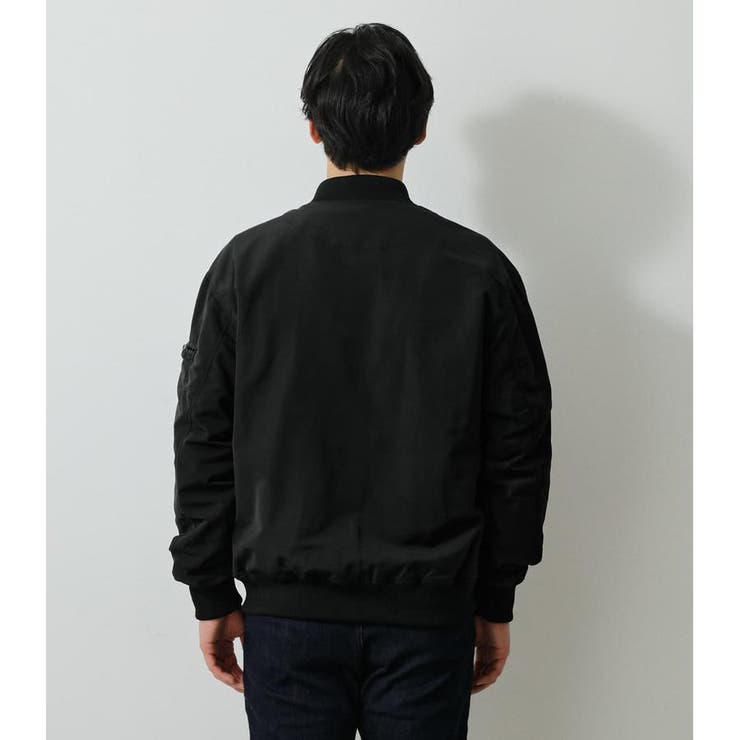 GROSGRAIN BALLOON MA-1 | AZUL BY MOUSSY | 詳細画像7 