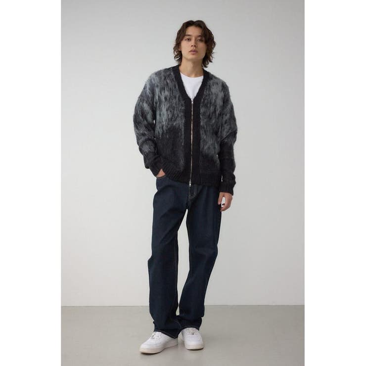 起毛総柄カーディガン | AZUL BY MOUSSY | 詳細画像4 