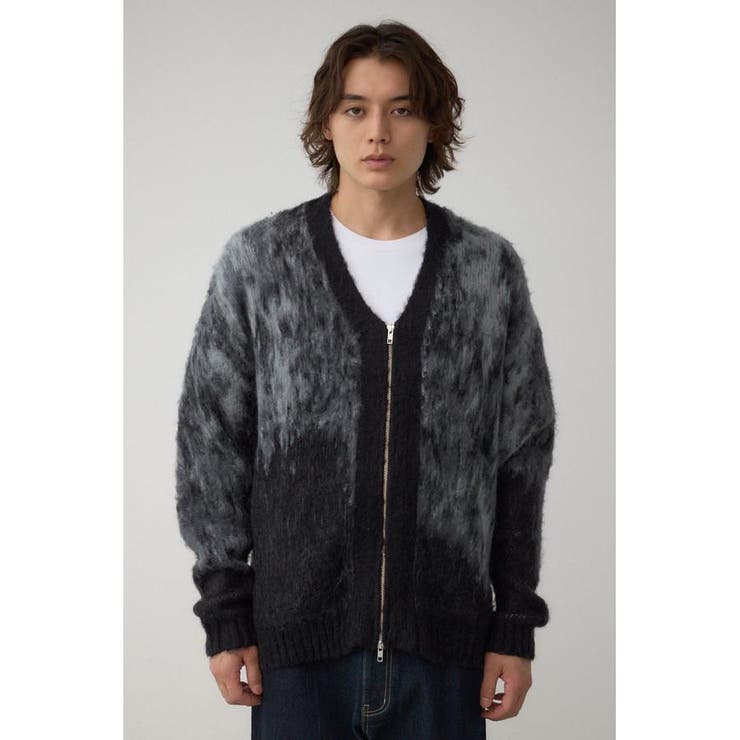 起毛総柄カーディガン | AZUL BY MOUSSY | 詳細画像5 