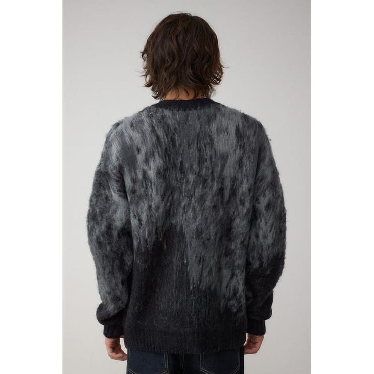 起毛総柄カーディガン | AZUL BY MOUSSY | 詳細画像7 