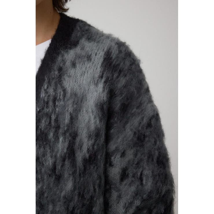 起毛総柄カーディガン | AZUL BY MOUSSY | 詳細画像9 