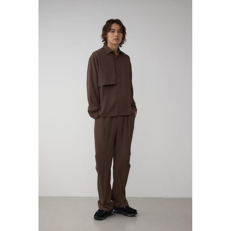 C/Tトロミアシンメトリー長袖シャツ | AZUL BY MOUSSY | 詳細画像17 