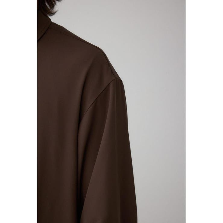 C/Tトロミアシンメトリー長袖シャツ | AZUL BY MOUSSY | 詳細画像24 