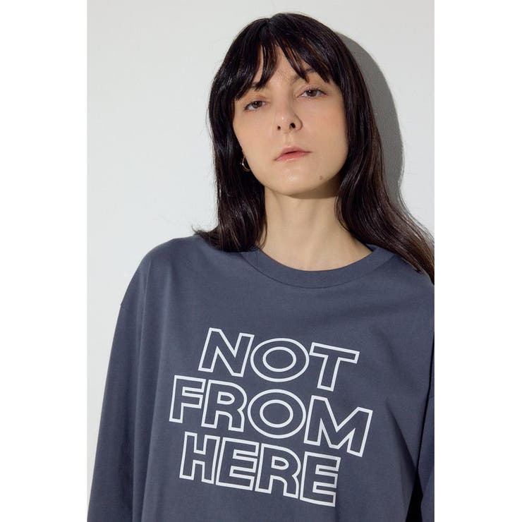 NOT FROMロゴロングTシャツ | AZUL BY MOUSSY | 詳細画像15 