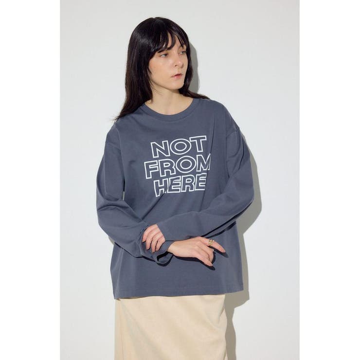 NOT FROMロゴロングTシャツ | AZUL BY MOUSSY | 詳細画像16 