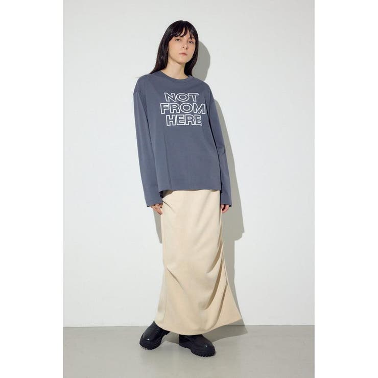 NOT FROMロゴロングTシャツ | AZUL BY MOUSSY | 詳細画像17 