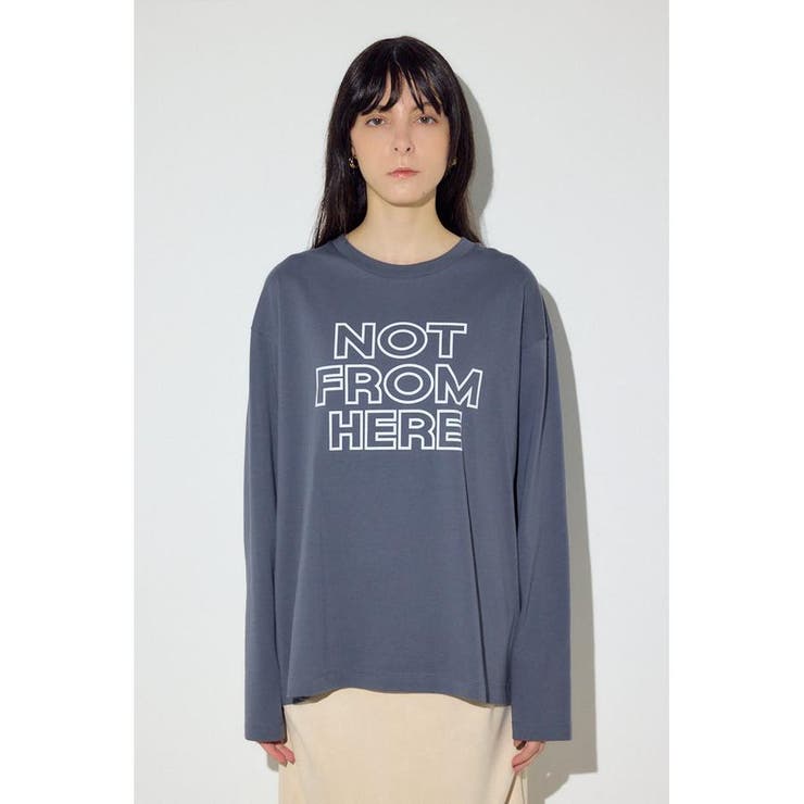 NOT FROMロゴロングTシャツ | AZUL BY MOUSSY | 詳細画像18 