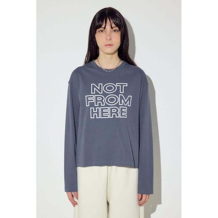 NOT FROMロゴロングTシャツ | AZUL BY MOUSSY | 詳細画像25 
