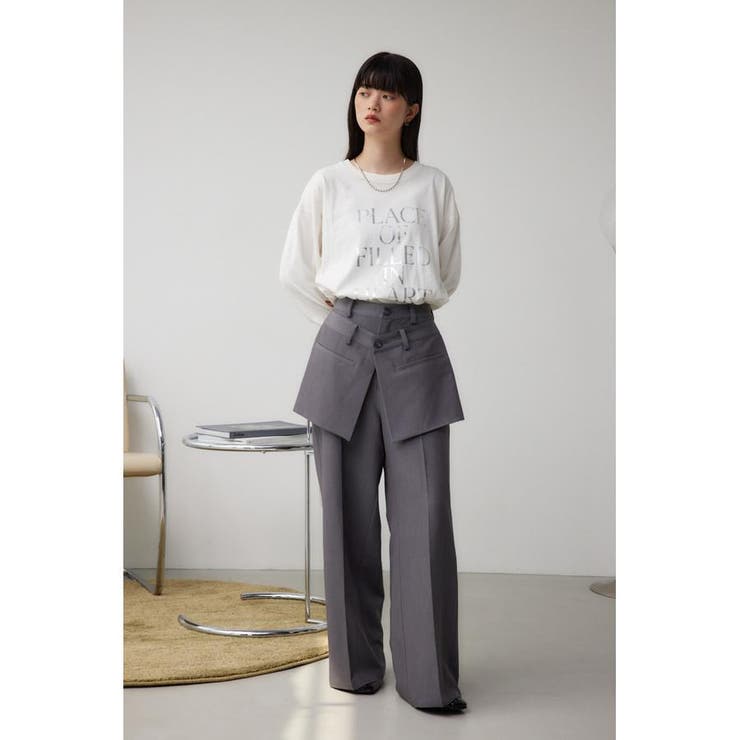 レイヤードデザインスラックス | AZUL BY MOUSSY | 詳細画像16 