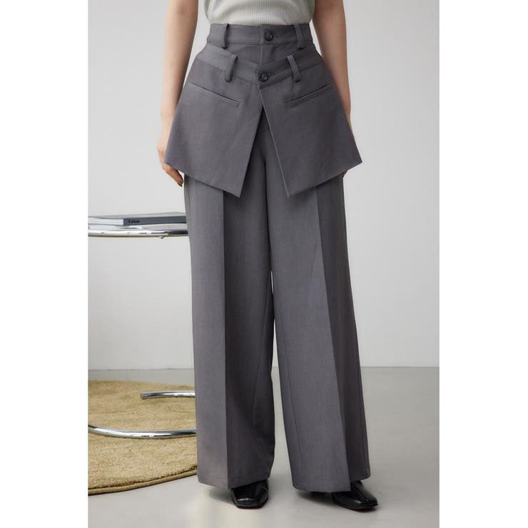 レイヤードデザインスラックス | AZUL BY MOUSSY | 詳細画像17 