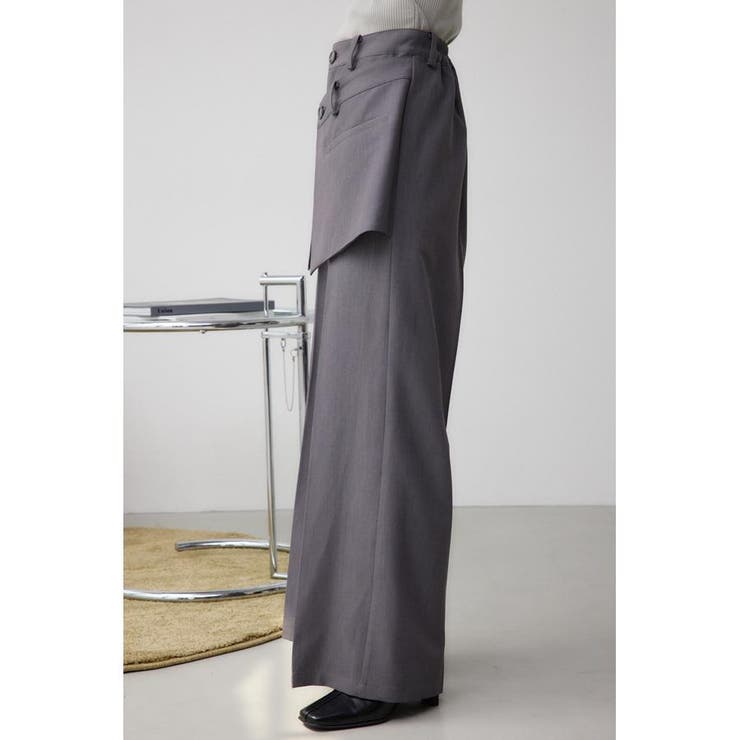 レイヤードデザインスラックス | AZUL BY MOUSSY | 詳細画像18 