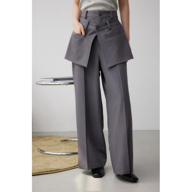 レイヤードデザインスラックス | AZUL BY MOUSSY | 詳細画像13 