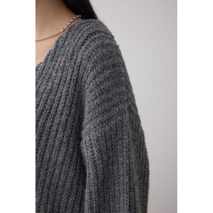 スパンコールニットカーディガン | AZUL BY MOUSSY | 詳細画像19 