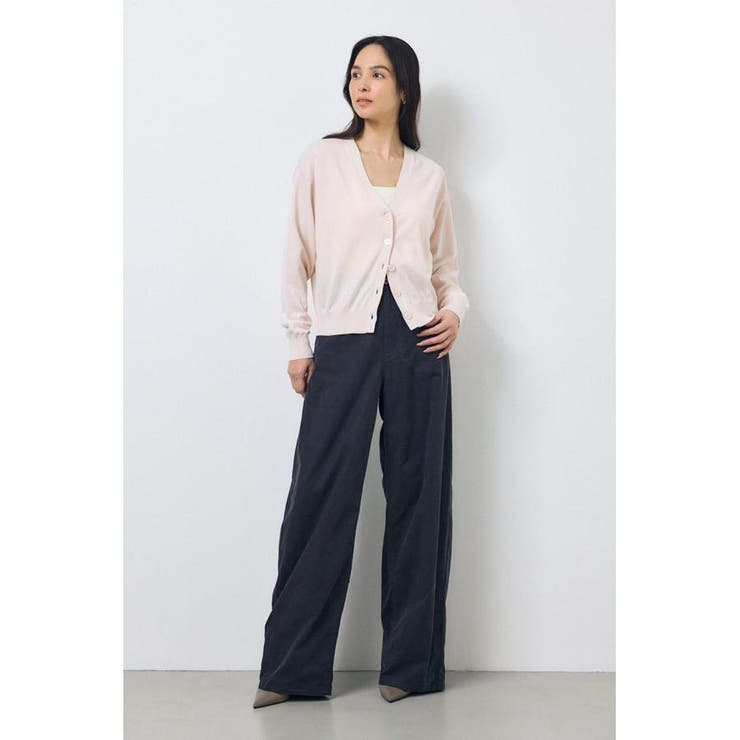 Vネックベーシックニットカーディガン | AZUL BY MOUSSY | 詳細画像14 