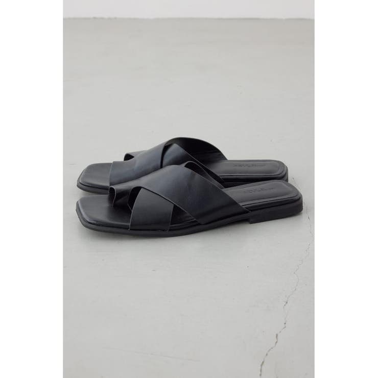 ワイドベルトフラットサンダル | AZUL BY MOUSSY | 詳細画像4 