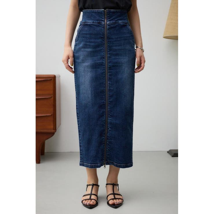 AZUL DENIM フロントジップデニムスカート | AZUL BY MOUSSY | 詳細画像16 