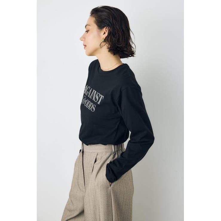 フロッキーロゴロンT | AZUL BY MOUSSY | 詳細画像10 
