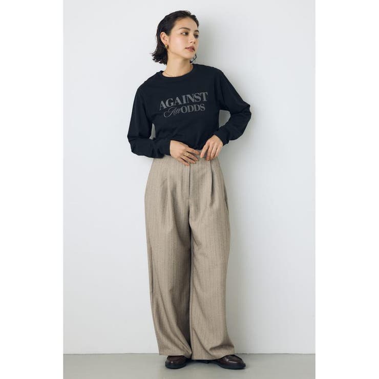 フロッキーロゴロンT | AZUL BY MOUSSY | 詳細画像12 