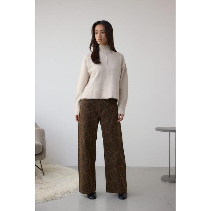 AZUL DENIM 起毛ツイルレオパードデニム | AZUL BY MOUSSY | 詳細画像14 