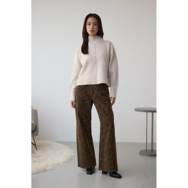 AZUL DENIM 起毛ツイルレオパードデニム | AZUL BY MOUSSY | 詳細画像15 