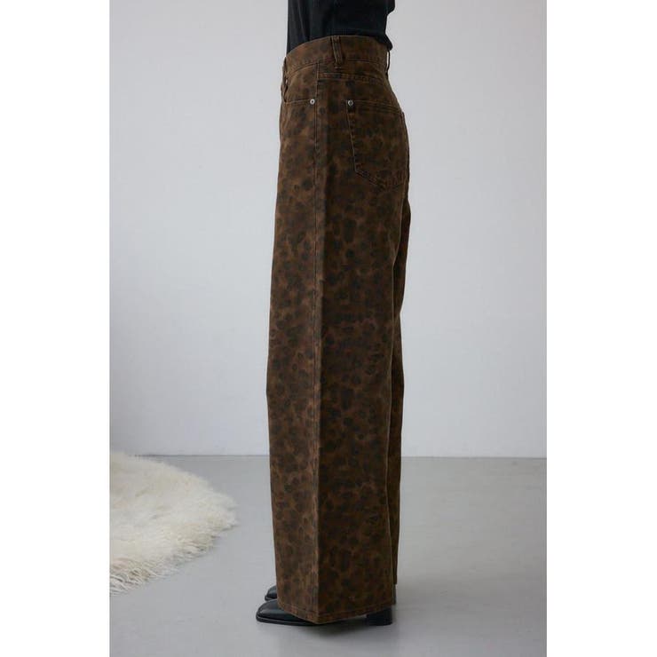 AZUL DENIM 起毛ツイルレオパードデニム | AZUL BY MOUSSY | 詳細画像17 