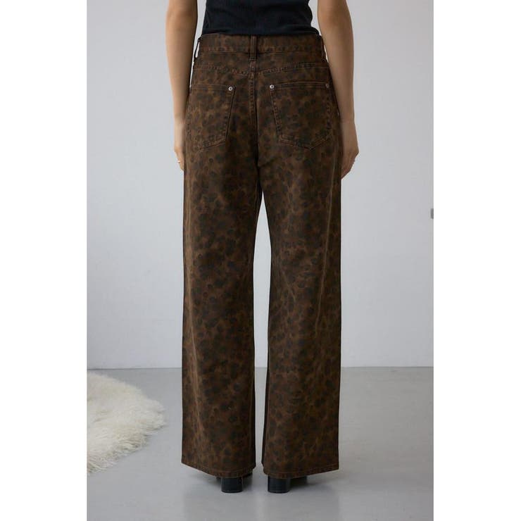 AZUL DENIM 起毛ツイルレオパードデニム | AZUL BY MOUSSY | 詳細画像18 