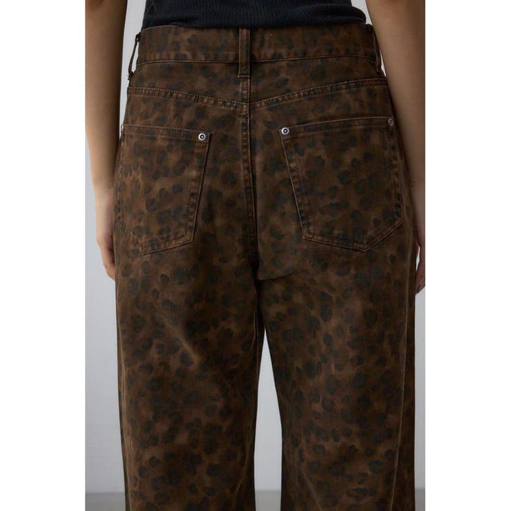 AZUL DENIM 起毛ツイルレオパードデニム | AZUL BY MOUSSY | 詳細画像20 