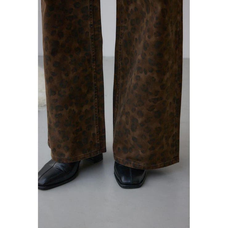 AZUL DENIM 起毛ツイルレオパードデニム | AZUL BY MOUSSY | 詳細画像22 