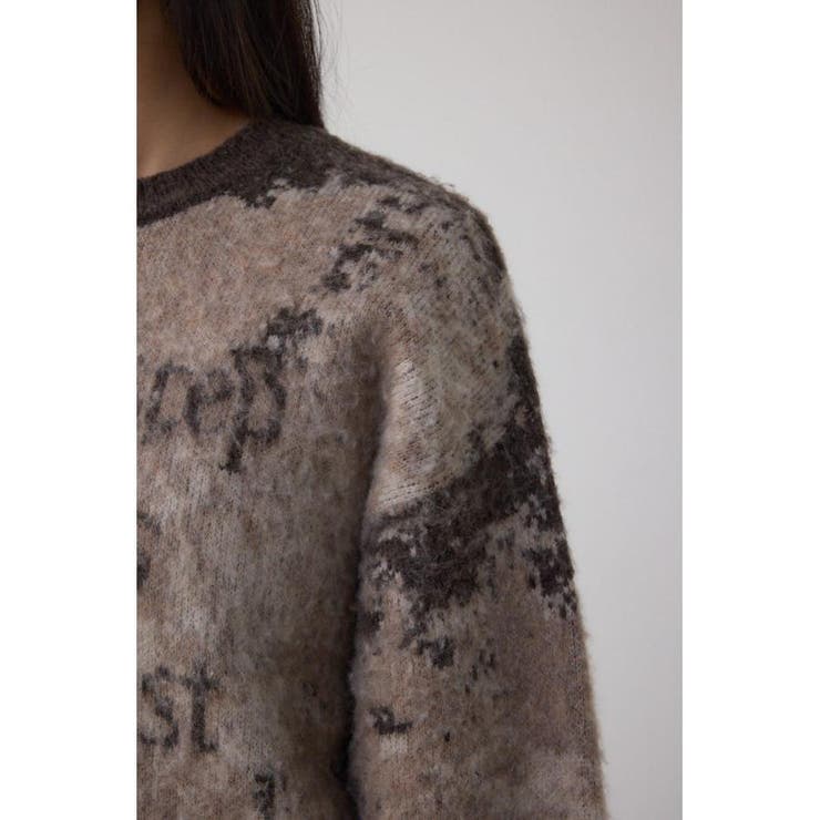 グラデーションジャガードニット | AZUL BY MOUSSY | 詳細画像21 