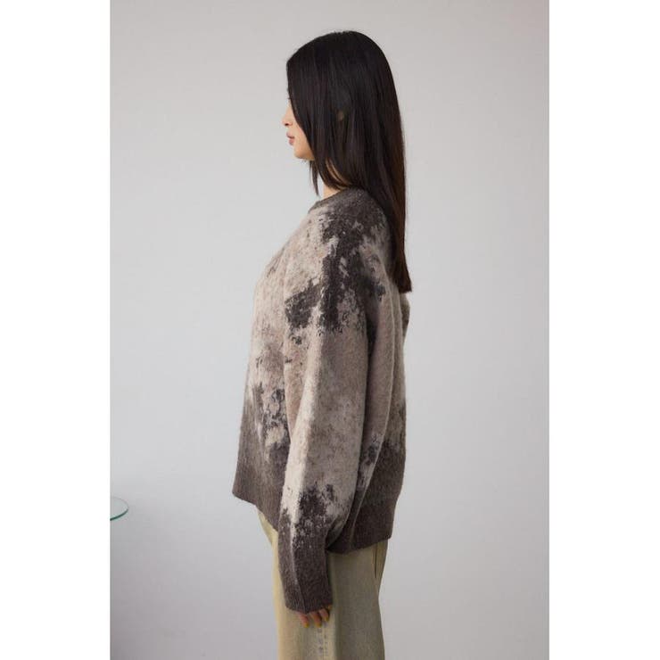 グラデーションジャガードニット | AZUL BY MOUSSY | 詳細画像18 