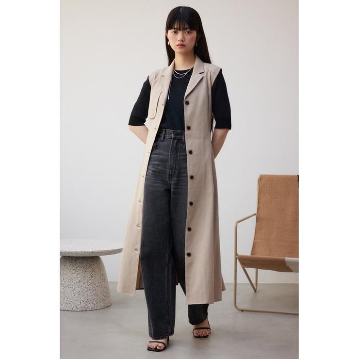 リネンライクジレワンピース | AZUL BY MOUSSY | 詳細画像18 