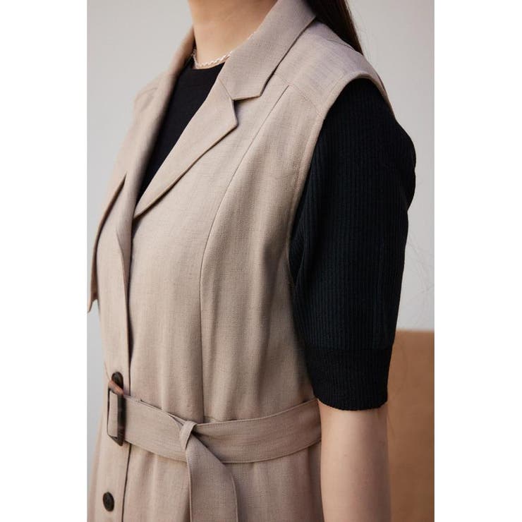 リネンライクジレワンピース | AZUL BY MOUSSY | 詳細画像23 